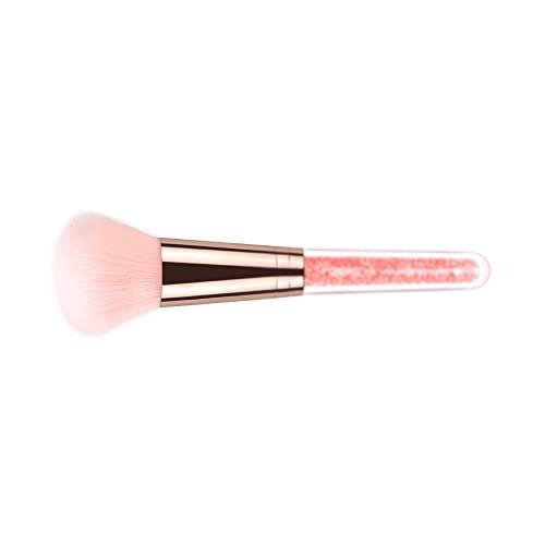 JMKJMJP JMKJMJP Set Of 4 Quicksand Beauty Tools Make-up Set Brushes with Crystal Handle and Nylon Bristles(E)