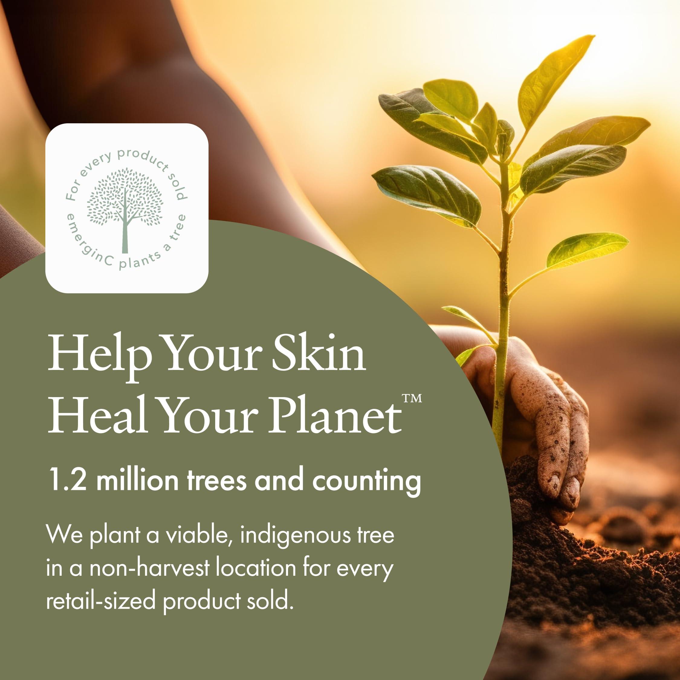 emergin C emerginC Crease Ease Gel - Intensive Age Fighting Facial Gel with Peptides, WItch Hazel + Sweet Almond (1 Ounce, 30 ml)