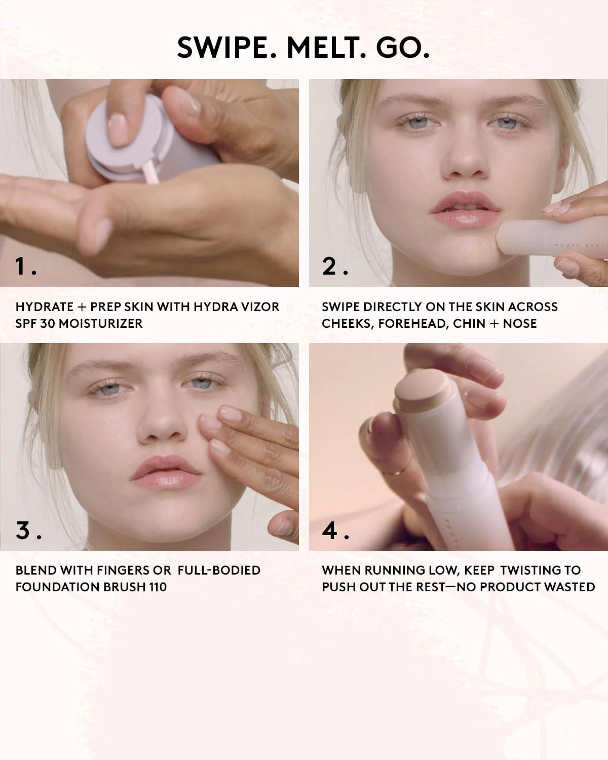 FENTY BEAUTY Fenty Beauty by Rihanna Eaze Drop Stick Blur + Smooth Tint Stick Foundation 16