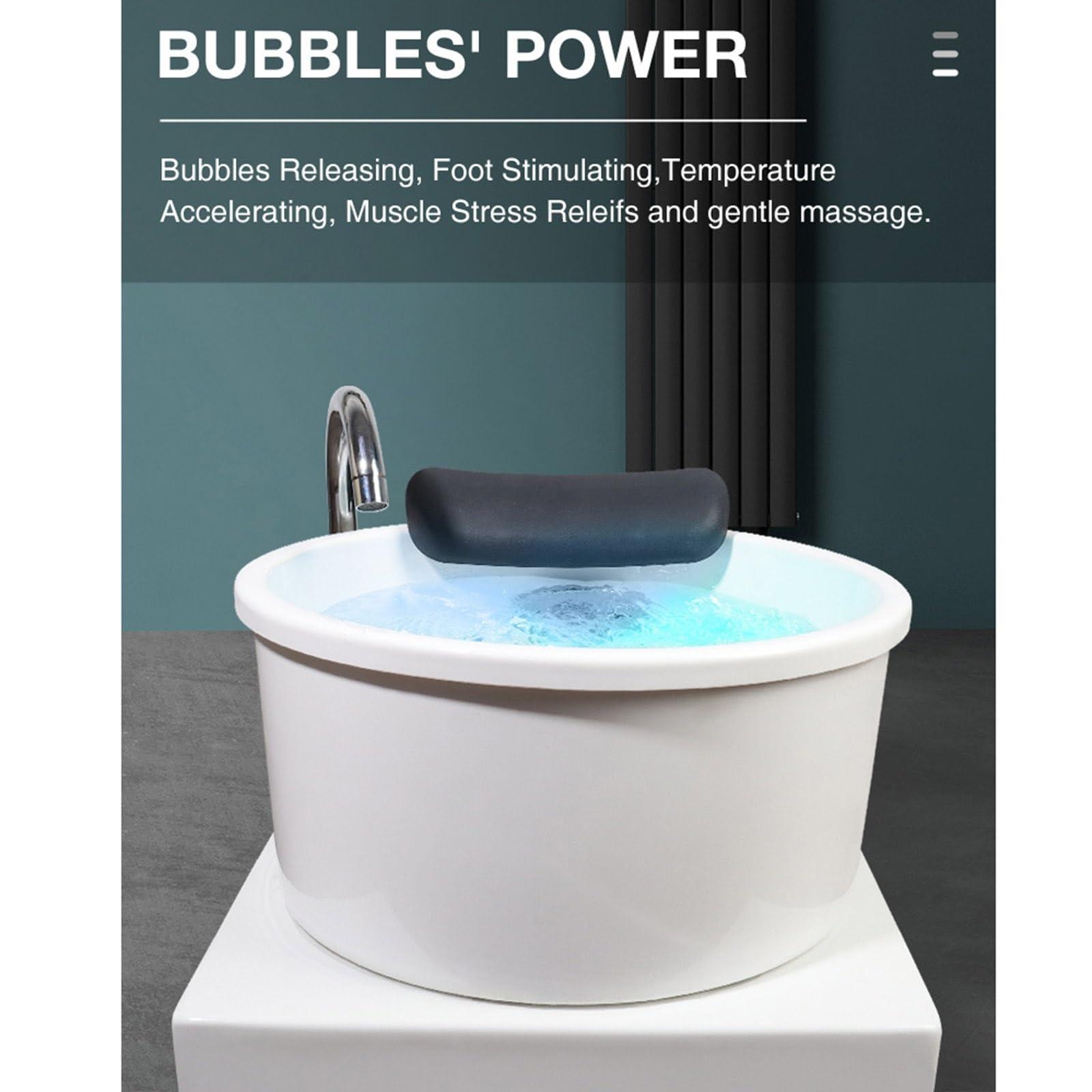 sdjyVer sdjyVer Foot Baths & Spas,Foot Massager,Acrylic Massage Footbath,Pedicure Spa Bathtub Massage Pedicure Spa Used in Beauty Salons and Nail Salons