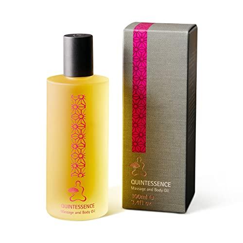 Mandarin Oriental Mandarin Oriental Massage and Body Oil - Luxury Hotel Amenity - Quintessence - Frankincense, Mandarin, and Ginger - 3.4oz