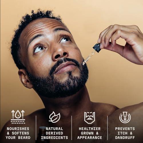 Striking Viking Striking Viking Scented Beard Oil Conditioner for Men - Natural Organic Formula with Tea Tree, Argan and Jojoba Oils - Softens, Smooths, and Strengthens Beard Growth (2 Fl Oz (Pack of 1), Sandalwood)