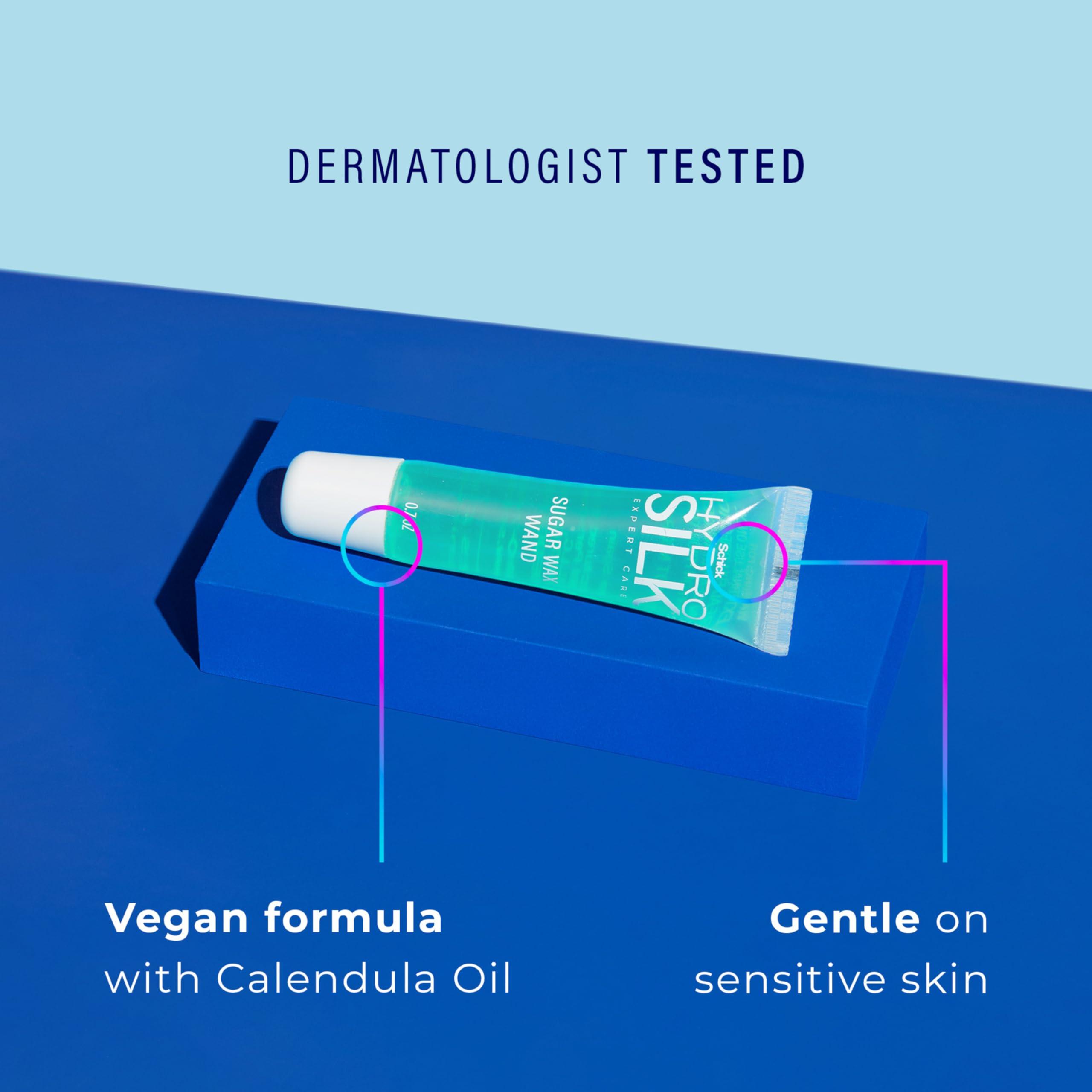 Schick Hydro Silk Schick Hydro Silk Sugar Wax Wand | Soft Wax, Eyebrow Wax Pen, Face Wax, Lip Wax, Face Hair Removal Depilatory Wax