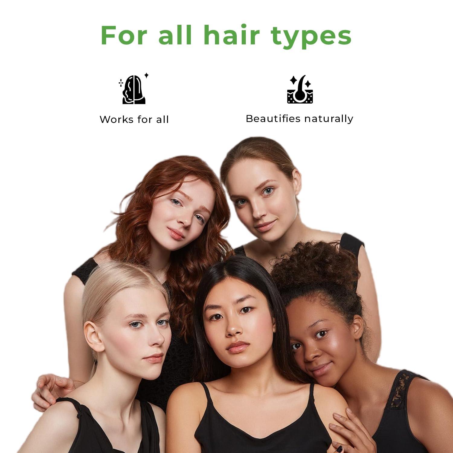 The Organic Forest  VEGAN . PURE . NATURAL Amla Shampoo & Conditioner Set Sulfate-Free, Organic Moisturizing Hair Care for Dry Scalp & Damaged Hair, Deep Conditioner for Curly Hair, Natural Hair Strengthening for Men & Women