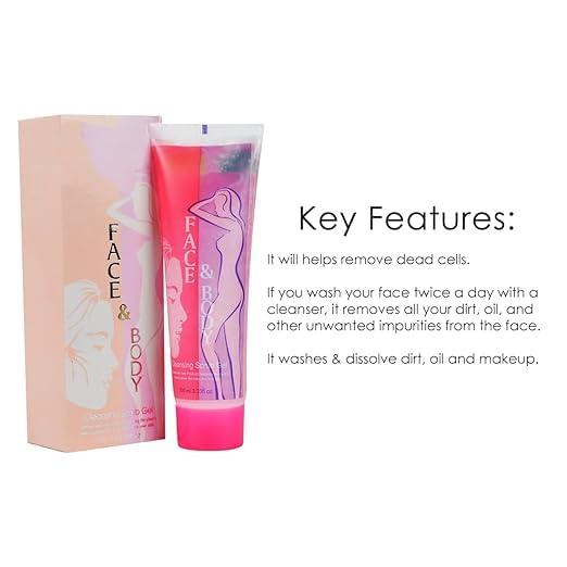 TNO Generic TNO Aloevera Face & Body Cleansing Scrub Gel, (100ml)