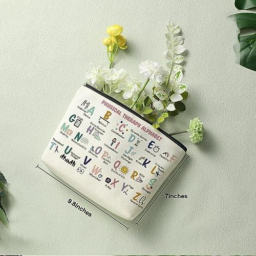 Decohim Decohim Occupational Therapy Gifts Therapist Gifts PT Month Thank You Retirement Gifts for Women Her Coworkers Friends Physical Therapy Gifts Makeup Bag for PT PTA OT Gift