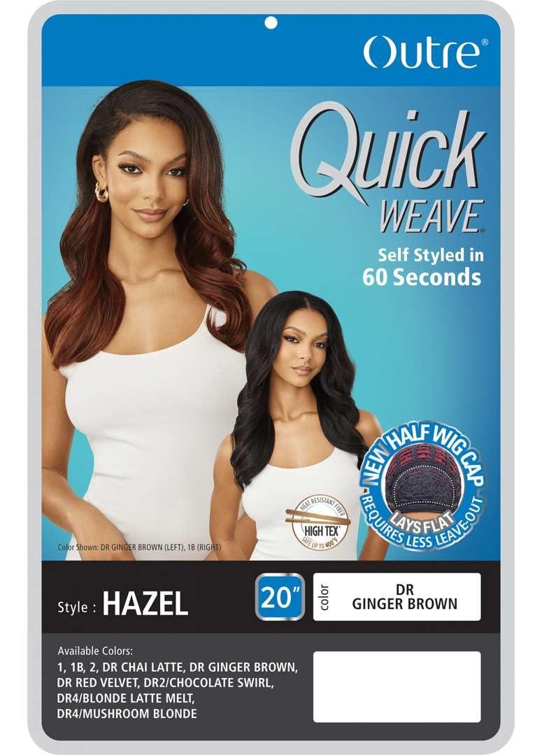 Outre Outre Quick Weave - Hazel (DR GINGER BROWN)