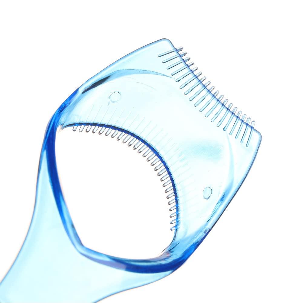 LeoJiang Mascara Shield Guard Mascara Applicator Guide Tool 3 in 1 Eye Shadow Shield Eyelash Lash Shields Mascara Guard Blue