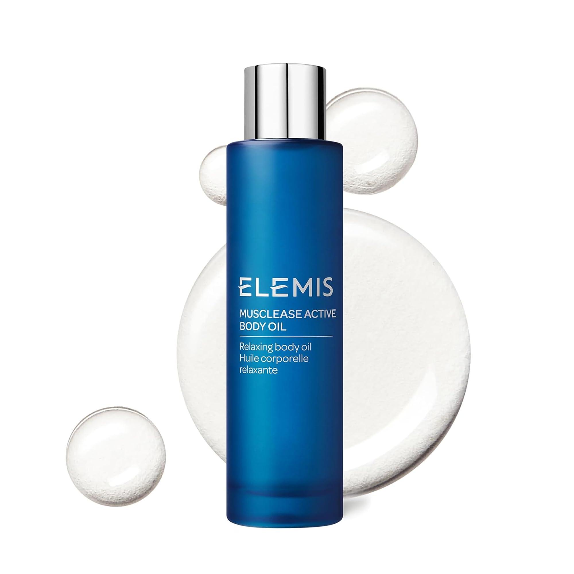 ELEMIS ELEMIS Massage Oil, Fast Absorbing, Deeply Penetrating Body Oil with Essential Oils, Moisturizing Skin Oil, Soothe Muscles, Calm Mind & Revitalize