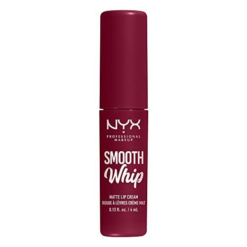 NYX PROFESSIONAL MAKEUP NYX PROFESSIONAL MAKEUP Smooth Whip Matte Lip Cream, Long Lasting, Moisturizing, Vegan Liquid Lipstick - Chocolate Mousse (Deep Red Brown)