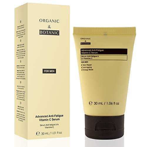 Dr Botanicals Organic & Botanic Advanced Anti Fatigue Vitamin C Serum for Men 1.01 Fl Oz 30ml,White