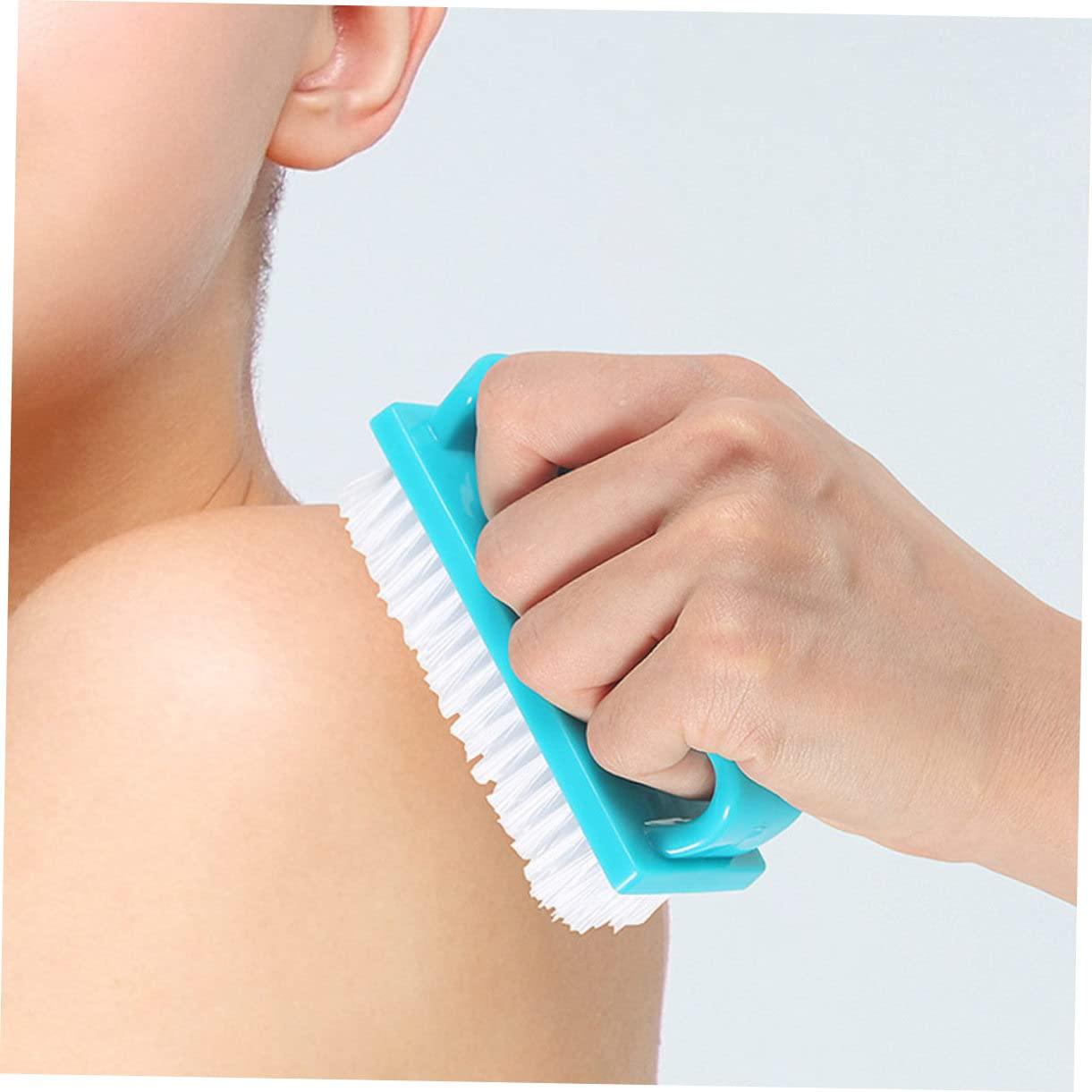 NOLITOY NOLITOY 4pcs Nail Brush Dust Brush Nail Dust Cleaning Lotion Nail Art Brushes Nail Cleaning Brushes Nail Prep and Wipe Mini Nails Nail Brushes for Nail Art Portable Nail Scrubber Kit Pp