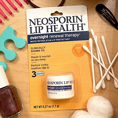 Neosporin Neosporin Overnight Lip Health Renewal Therapy 0.27 Ounce Jar (8ml)