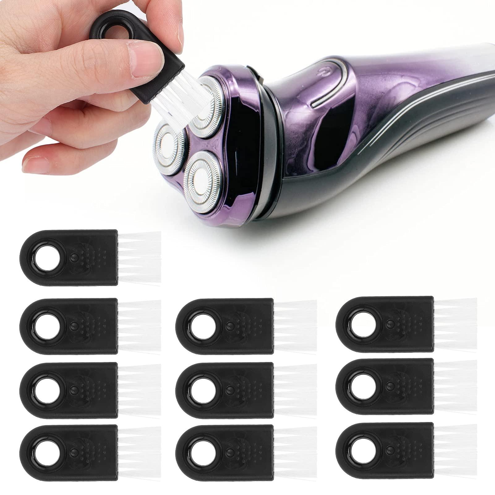 Yinhing Electric Shaver Cleaning Brush,Shaver Cleaner Brush,10pcs Multifunctional Electric Shaver Cleaning Brush, Practical Trimmer Cleaning Brush Stubble Removal Shaver Cleaning Tool