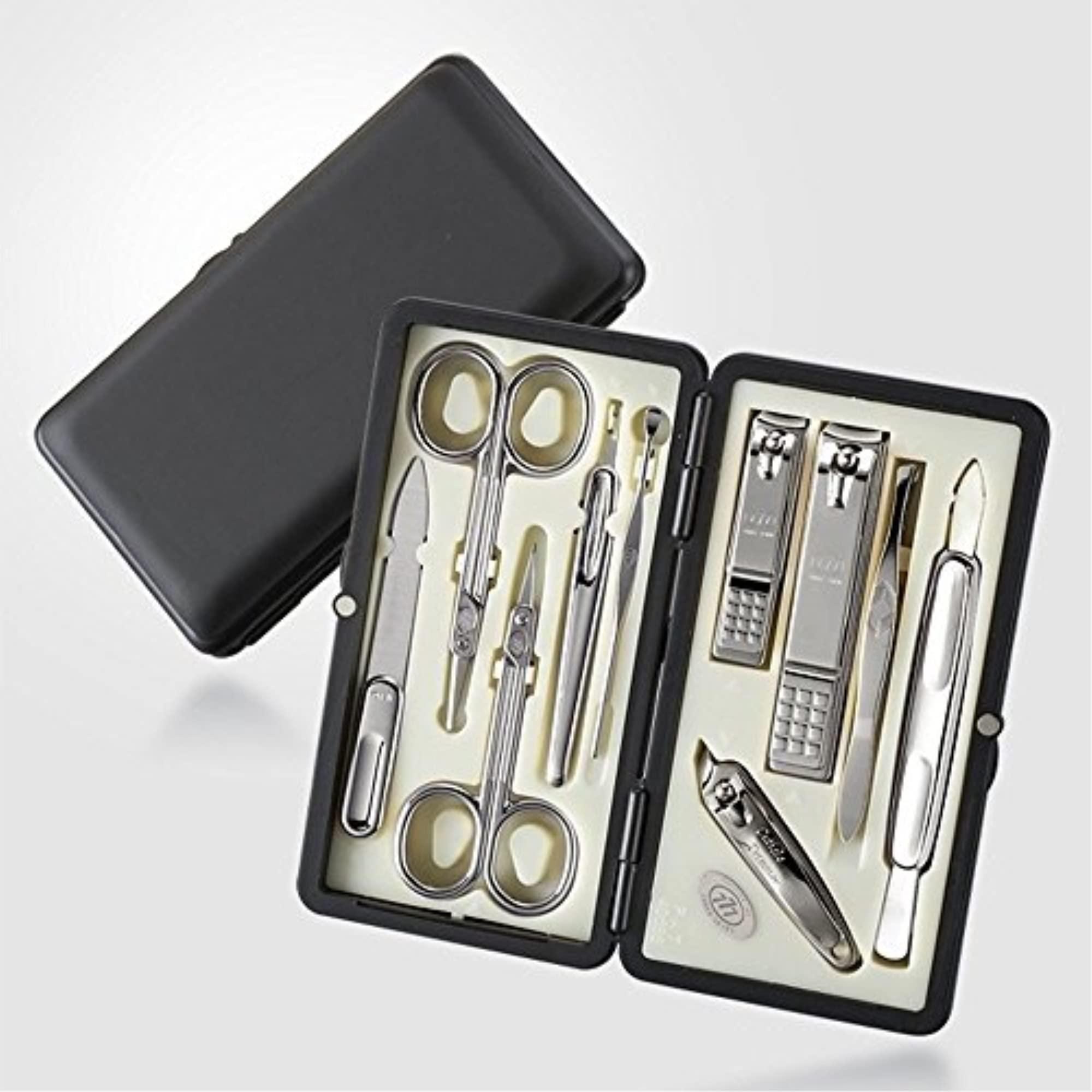 Three Seven (777) World No. 1. Three Seven (777) Travel Manicure Grooming Kit Nail Clipper Set (10 PCs, TS-2100BC), MADE IN KOREA, SINCE 1975.