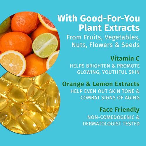 Hempz Hempz Citrus Blossom Brightening Daily Moisturizer - Hydrating Day Cream Rich with Minerals, Vitamin C, & Hempseed Oil to Hydrate & Repair Extremely Dry or Sensitive Skin, for Face & Body, 3 Oz