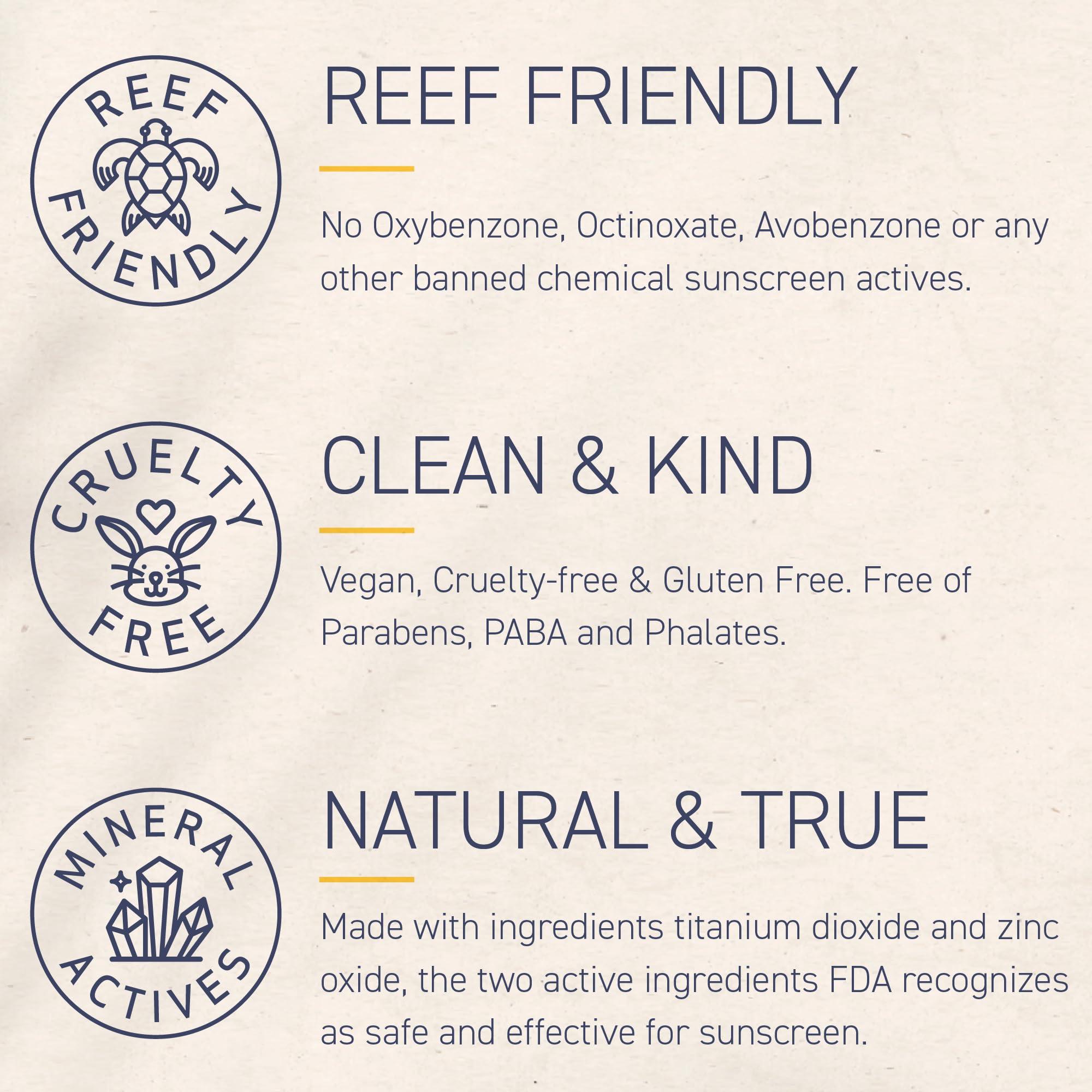 Brush On Block Brush On Block SPF 30 Mineral Powder Sunscreen, Touch of Tan, Refillable, Broad Spectrum, Water Resistant Face Protection, For All Skin Types, Subtle Hint of Color, Reef Friendly, Mfg in USA