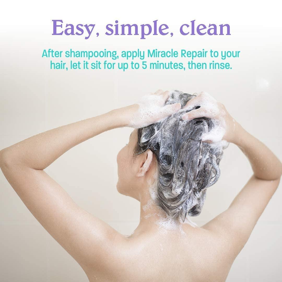 Malibu C Malibu C Miracle Repair Hair Reconstructor, Blonde Enhancer (1 Packet) - Nourishing Hair Repair Treatment for Damaged Blonde Strands - Relieves Hair Discoloration