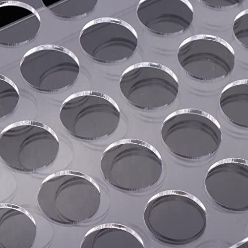 misppro misppro Clear Acrylic Makeup Eyeliner Lip Liner Holder Organizer, Lip Gloss Storage