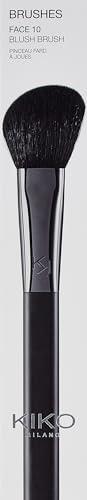 KIKO Milano KIKO Milano Face 10 Blush Brush | Angled Brush Of Natural Fibers For Blushes, Bronzers And Highlighters