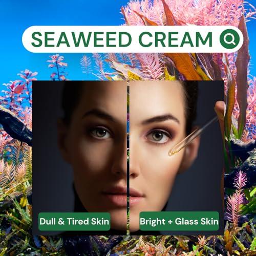 GPC GREEN PHARM COSMETIC Advanced Seaweed Collagen Cream - Sea Moss Radiance-Boosting & Redness-Reducing Face Moisturizer | Oil-Control Mattifying Formula | Soothing & Calming Face Cream for Brighter Skin | for Women & Men