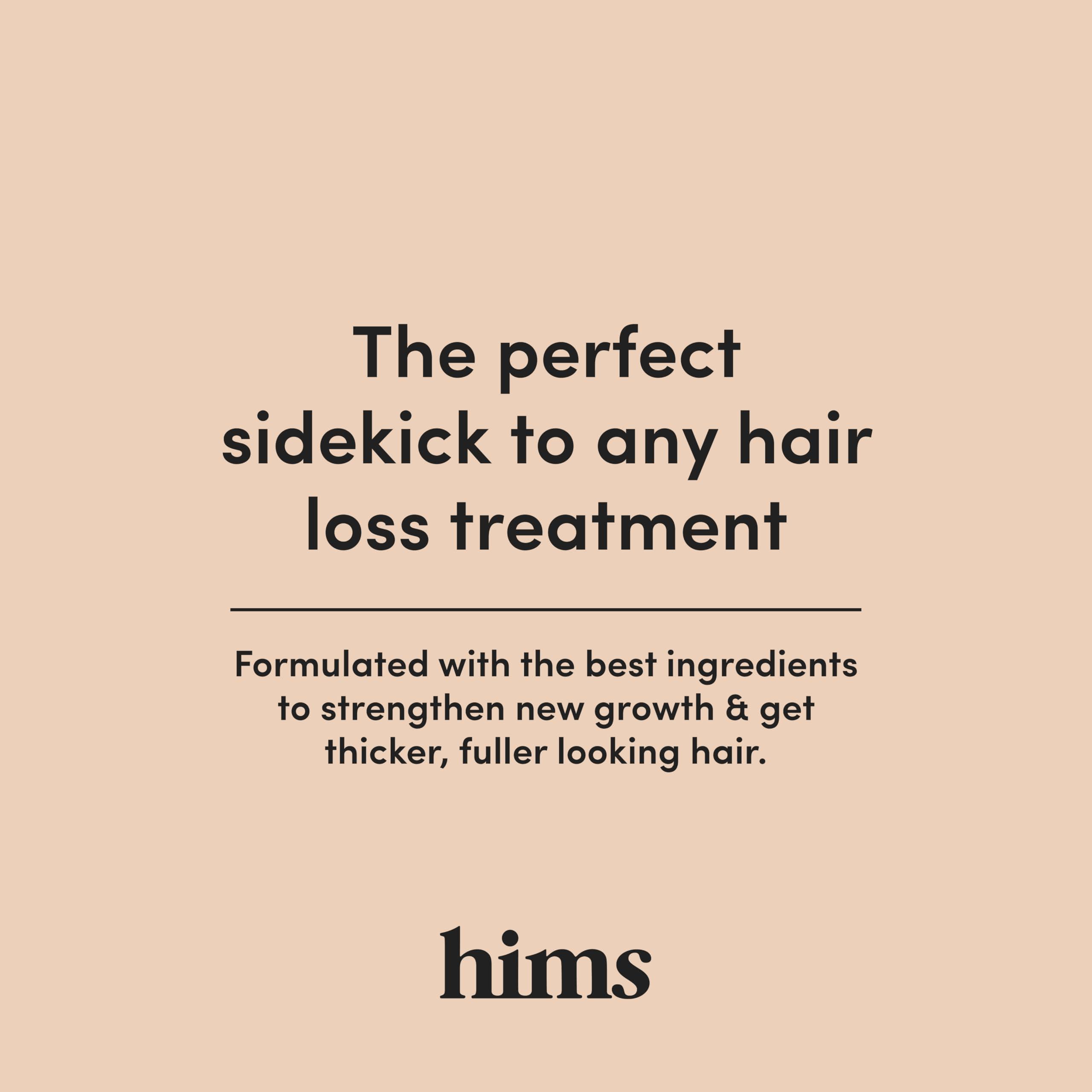 HIMS & HERS hims Thick Fix Shampoo for Men - Thickening Shampoo With Saw Palmetto and Niacinamide - No Parabens or Sulfates, Vegan and Cruelty Free - Fresh Eucalyptus Grove, 2 pack, 6.4oz