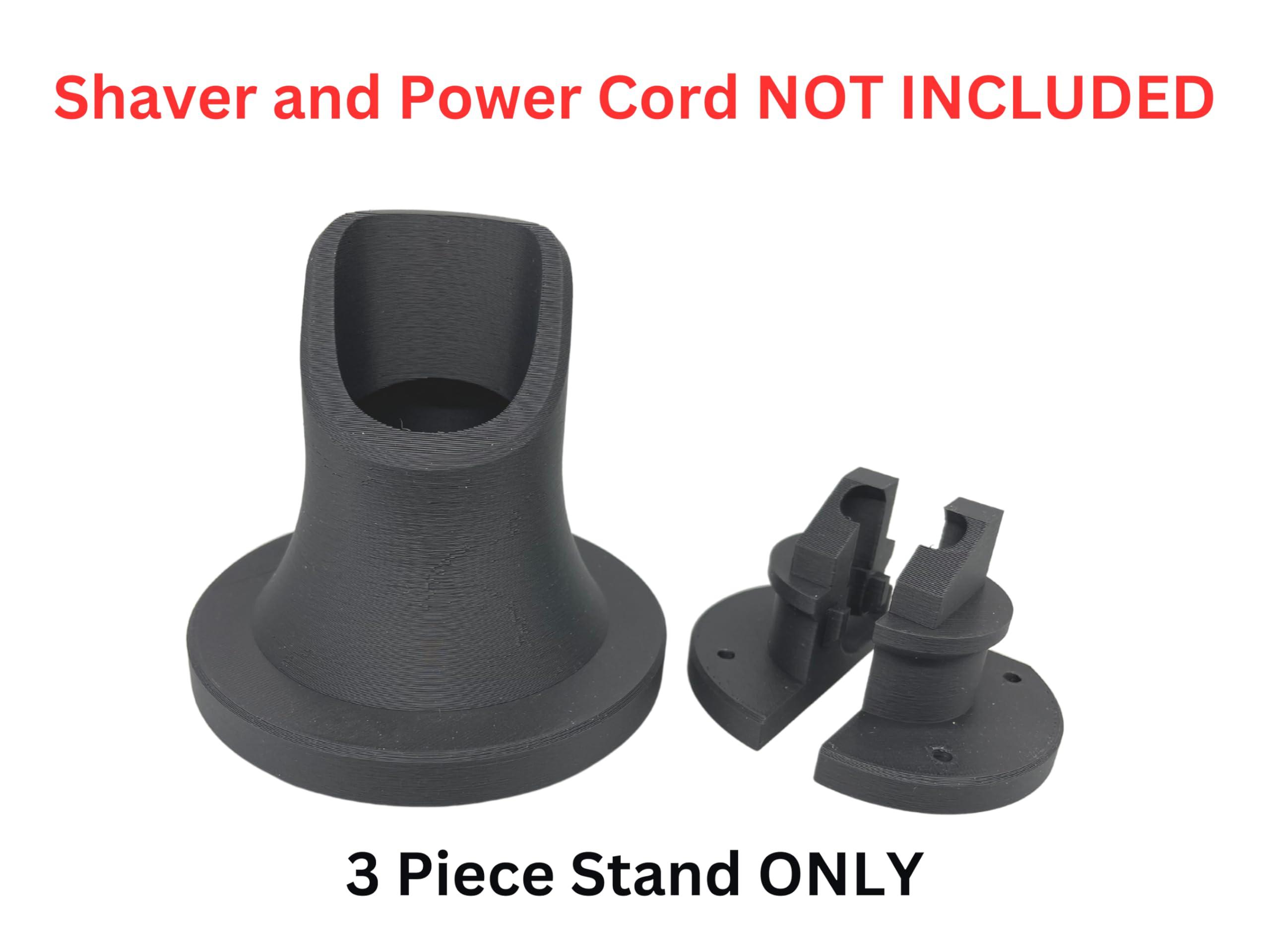 HOYT DESIGN HOYT DESIGN, Charger Stand, Compatible with Philips Norelco S9000 Prestige SP98xx, Base, Cradle, Matte Black (Shaver and Power Cord NOT Included)