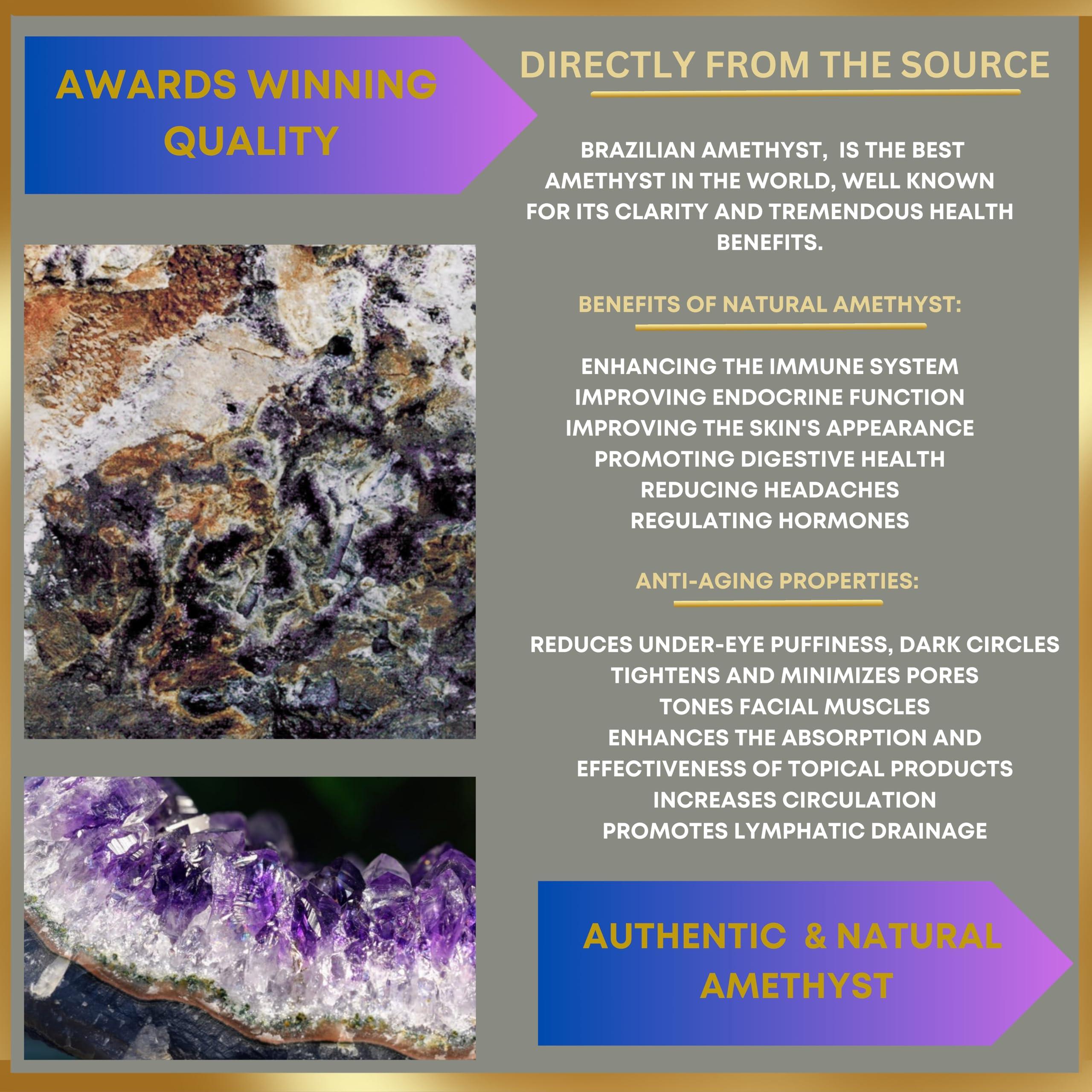 LAVNN LAVNN AMETHYST Mask & Roller Gift for wife (Small Eye Mask)