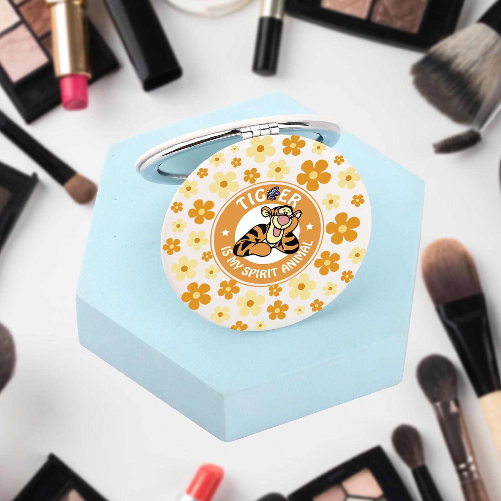 SEIRAA SEIRAA Tigger Pocket Mirror Tigger Gifts Tigger Compact Mirror Tigger is My Spirit Animal Tigger Merchandise (Tiger)