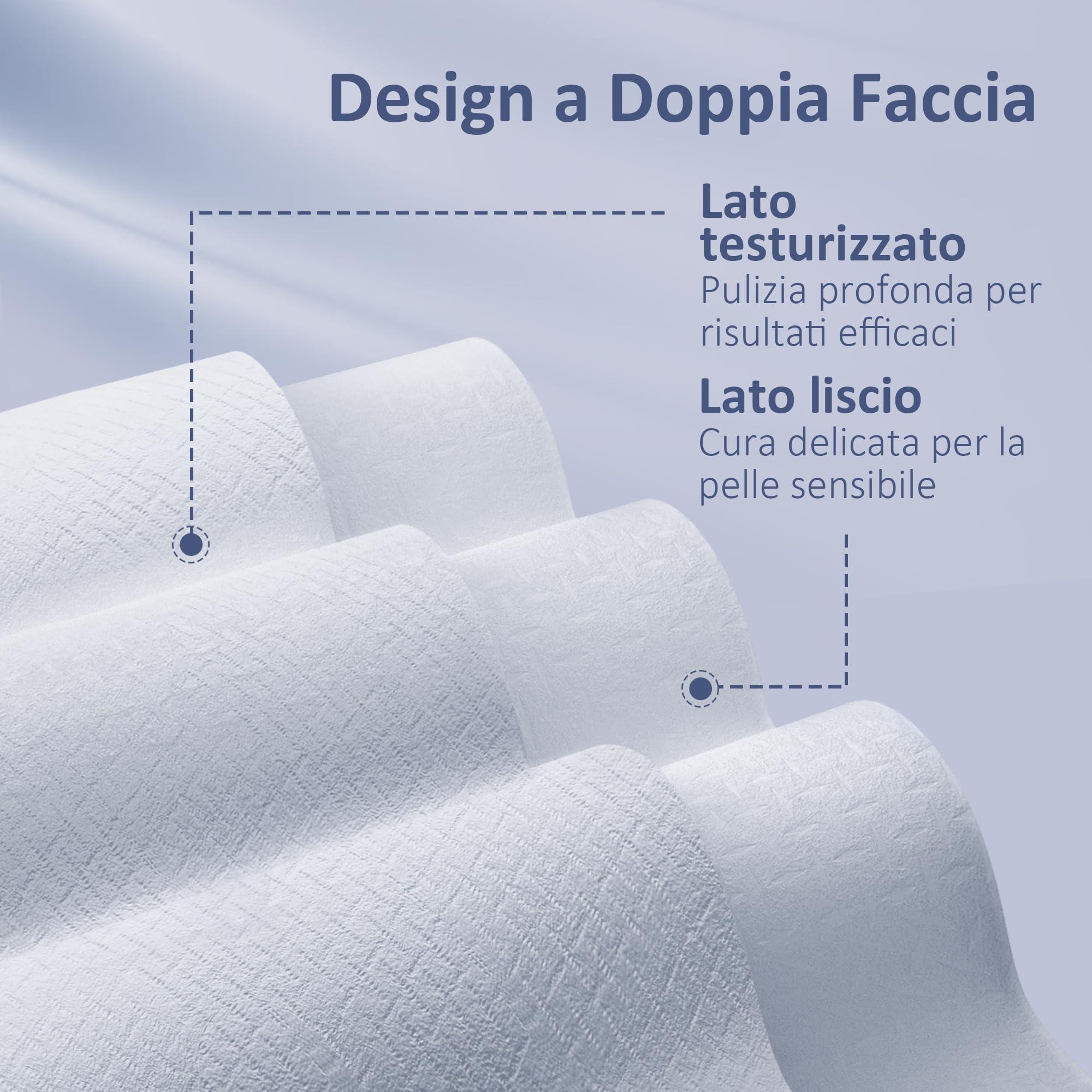 ourmed life Ourmed Life Disposable Face Towel, 300 Count Ultra Soft, Biodegradable Makeup Remover Wipes for Sensitive Skin, Clean Skincare Towels,Lint- free and Gentle Facial Towels for Daily UseEF Texture