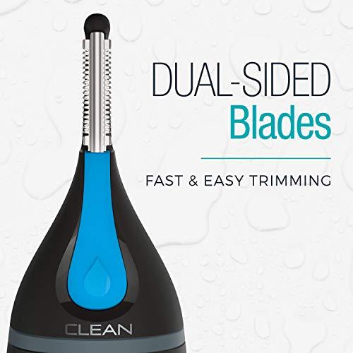 Remington Remington NE3855 Nose, Ear & Detail Trimmer with CLEANBoost Technology for Easy Washing, Eyebrow Trimming Comb Attachment, Black