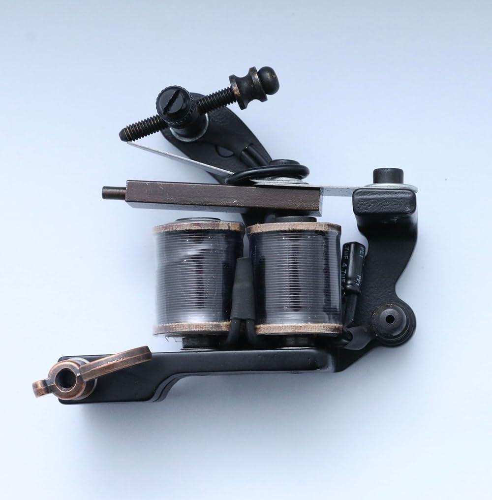 TTOOGO Coils Tattoo Machine for Inner Tattoo Liner Shader Beginner Practice Tattoo Machine Five Hole Coil Machine Tattoo Machine,Shader