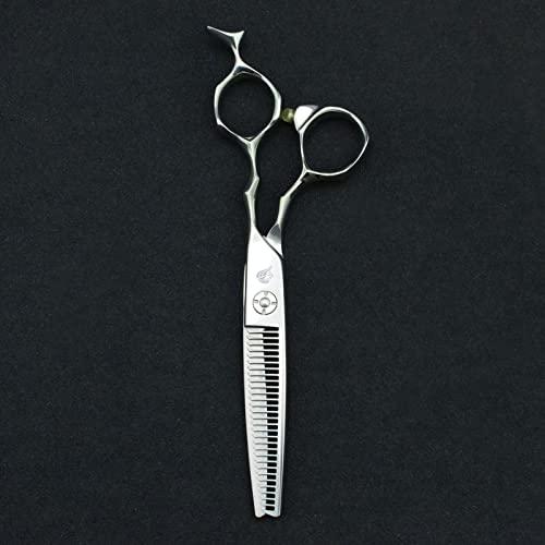 N\A 6" professional hair scissors hairdressing thinning barber scissors japan hairdresser razor hot shears sissors salon hairstylist ( Color : 6138-Thinning )
