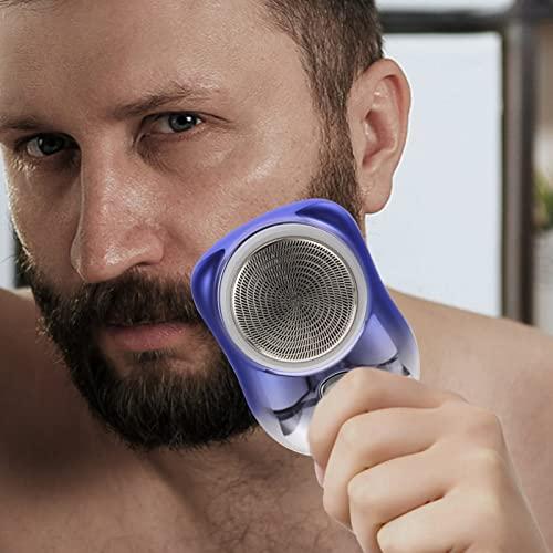 FOMIYES FOMIYES Electric Shaver Foil Shaver Electric Head Shaver Usb Rechargeable Razor Mens Beard Shavers Pocket Shaver Rotary Shaver Convenient Electric Razor Man Abs Electroplating Mini Tool