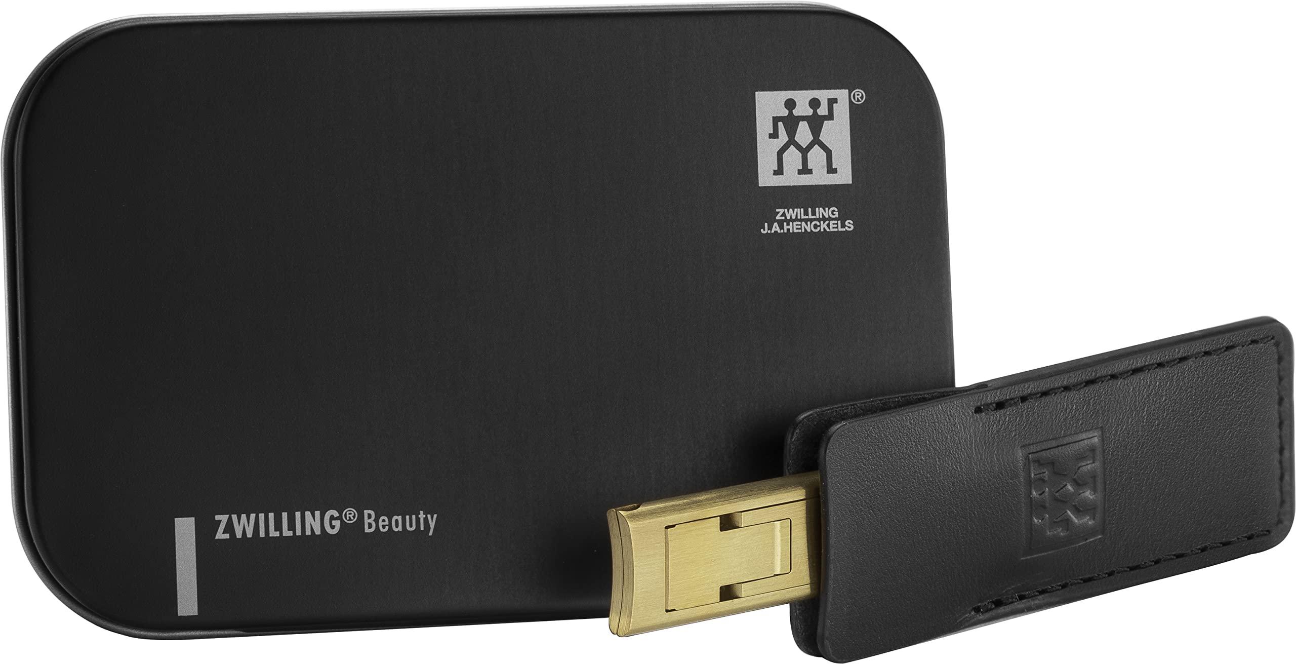 ZWILLING ZWILLING Twinox Nail Clippers with Metal Gift Box, Twin S, Matte Gold