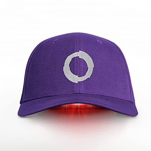 Capillus Capillus FOCAL MEDIAL Hair Laser Growth Cap, Designed for Women (purple hat), FDA Cleared Laser Hair Growth Hat for localized treatment of hair loss in the center of your head.
