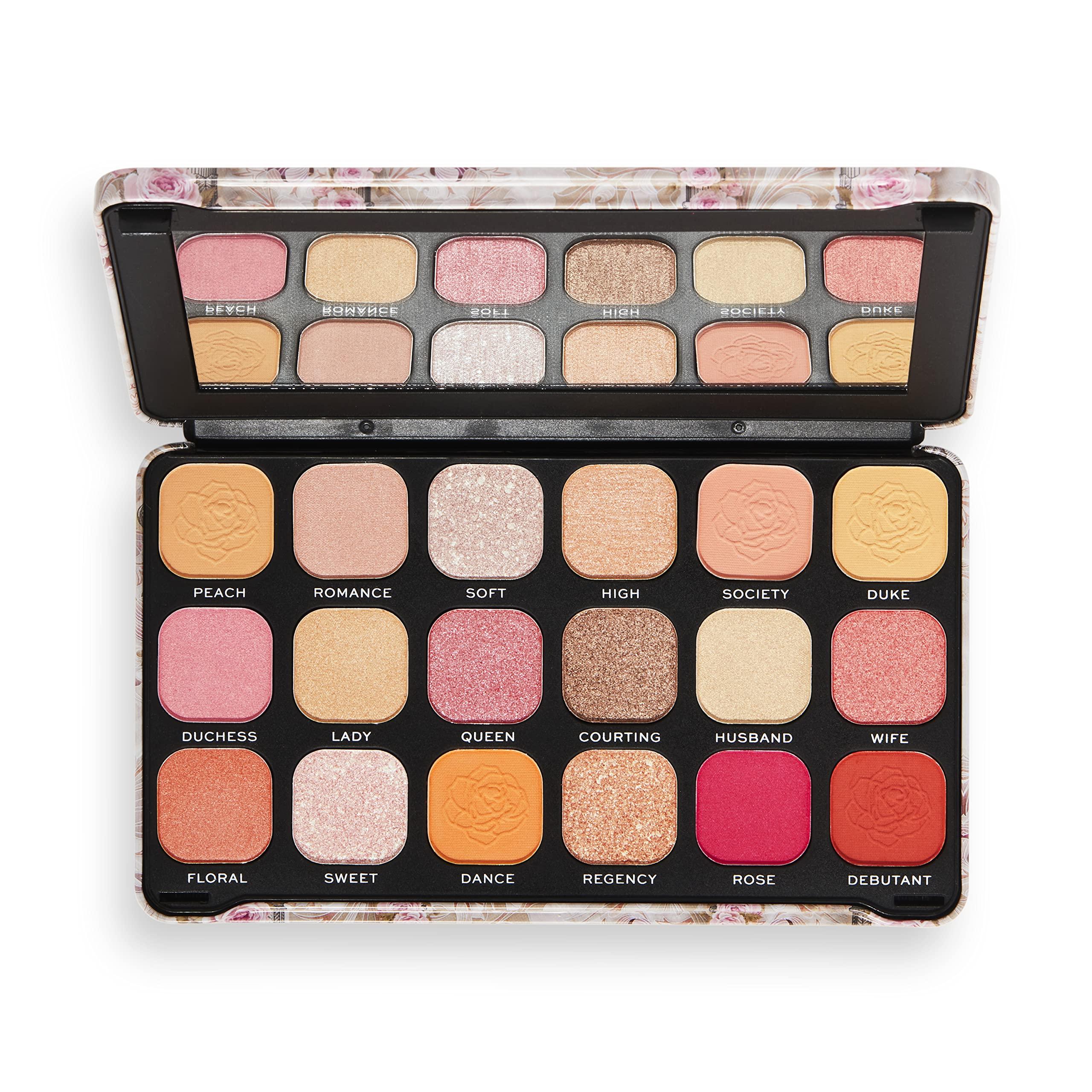 Makeup Revolution Makeup Revolution, Forever Flawless, Eyeshadow Palette, Regal Romance, 19.8g