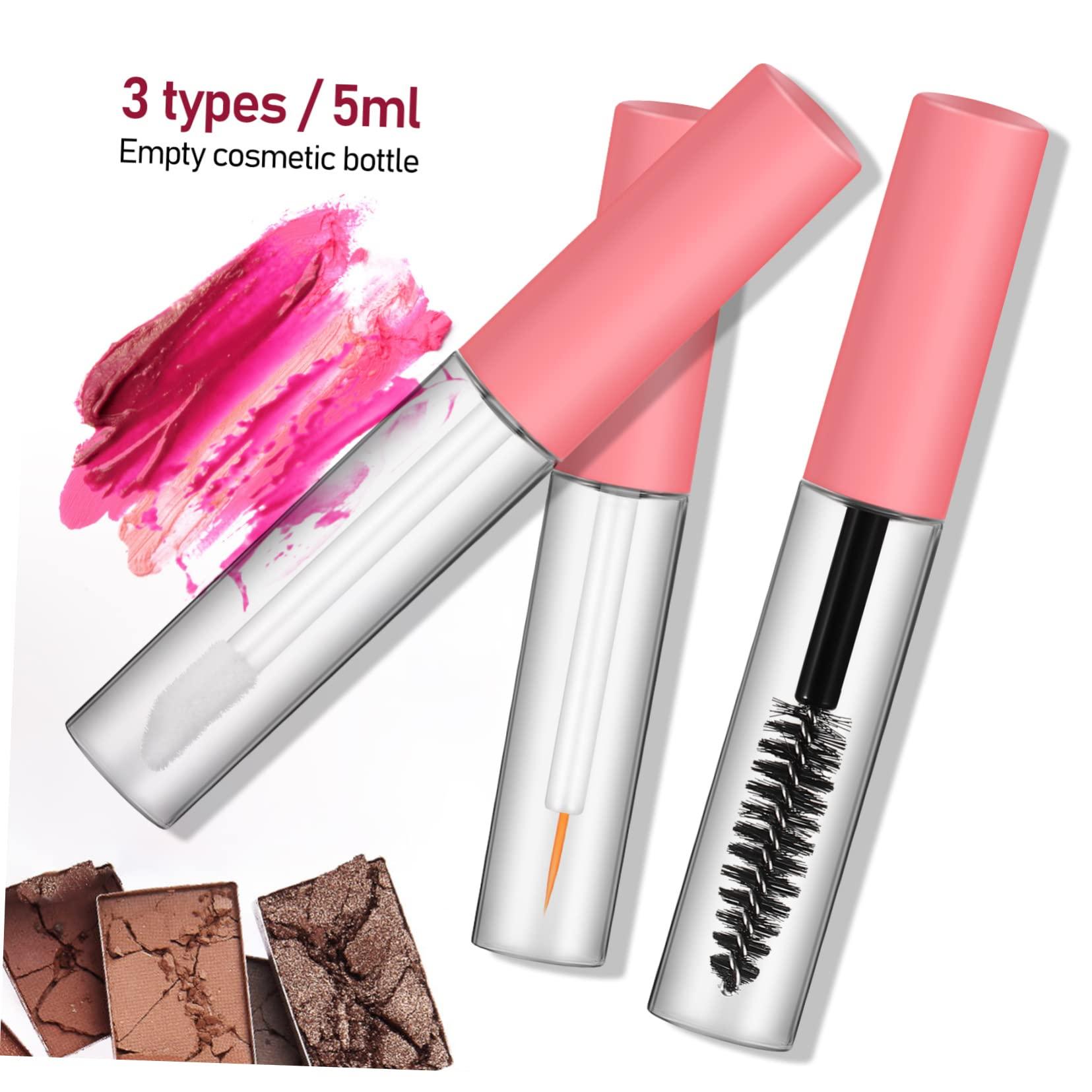 FOMIYES FOMIYES 24 Pcs empty bottle clear mascara container lip gloss tube refillable eyelash tubes mascara tubes wand empty eyelash bottle mascara tube wand eye makeup tools extend filling