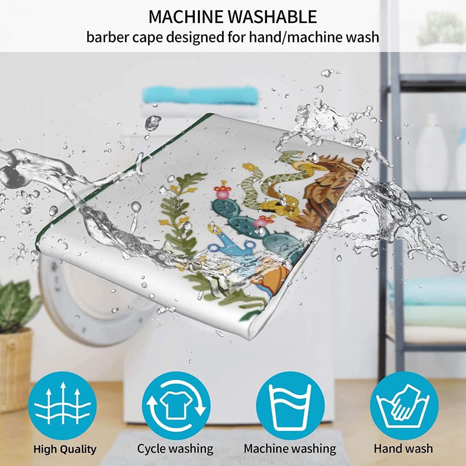 daodao daodao Custom Barber Cape Personalized Hair Cutting Capes Customized Professional Salon Barber Cape for Men Barber Supply for Barbershop