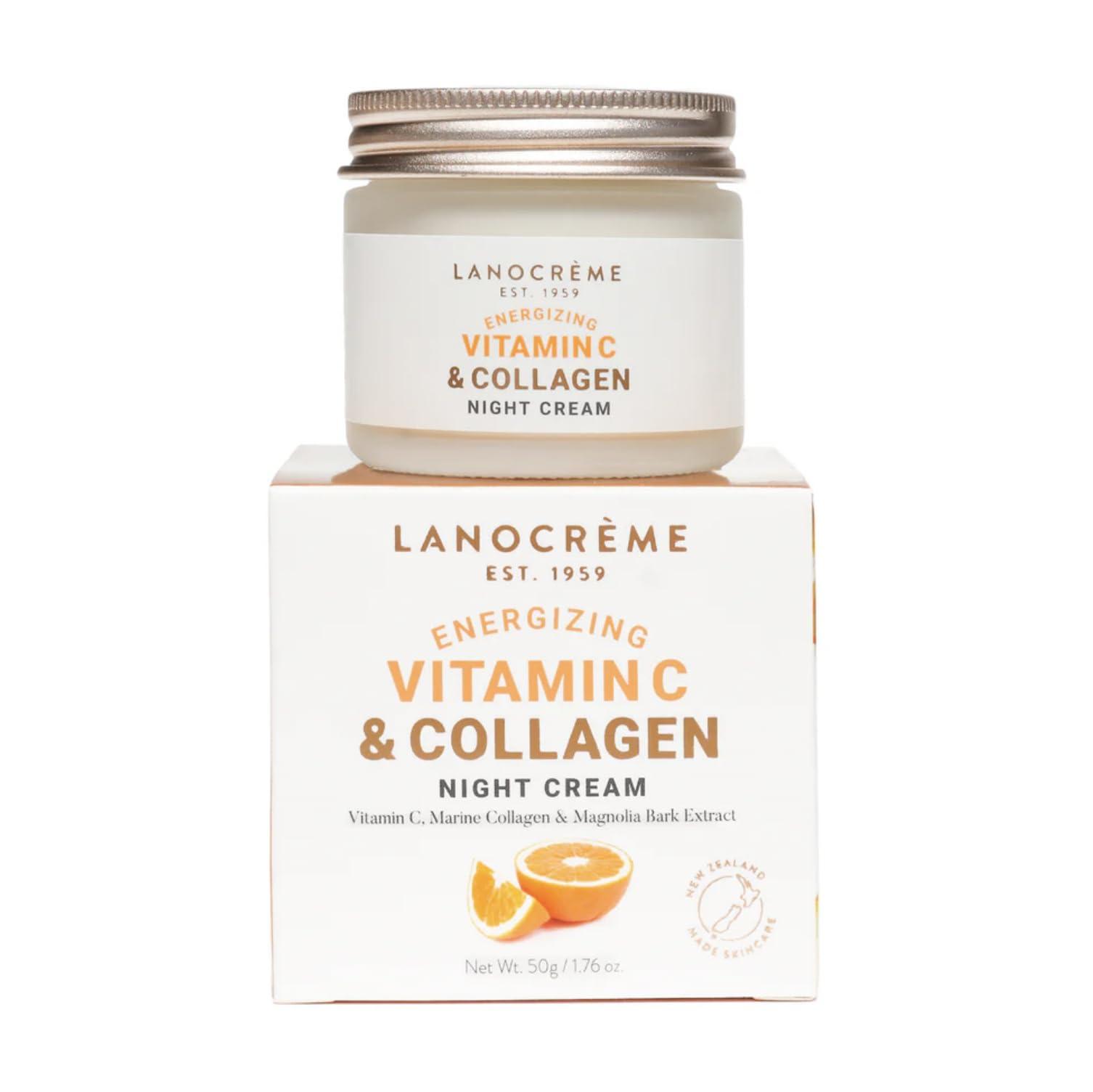 Lanocreme Lanocreme Energizing Vitamin C & Collagen Night Cream