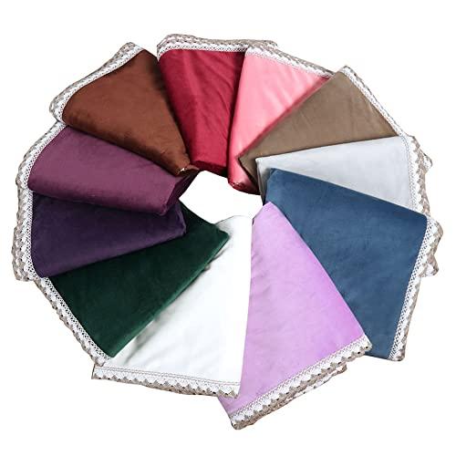 NinthAvenue Basics Breathable Protective Massage Table Bed Cover Soft Beauty Massage SPA Couch Cover Pure Color Beauty Salon Spa Massage Table Cloth Anti-Slip Beauty Bed Sheet Cover with Face Hole-L 31x79inch(80x200cm)