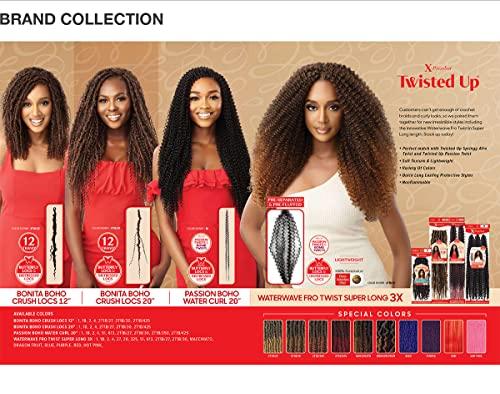x-pression Outre Crochet Braids X-Pression Twisted Up 3X Waterwave Fro Twist Super Long (1-pack, 27)