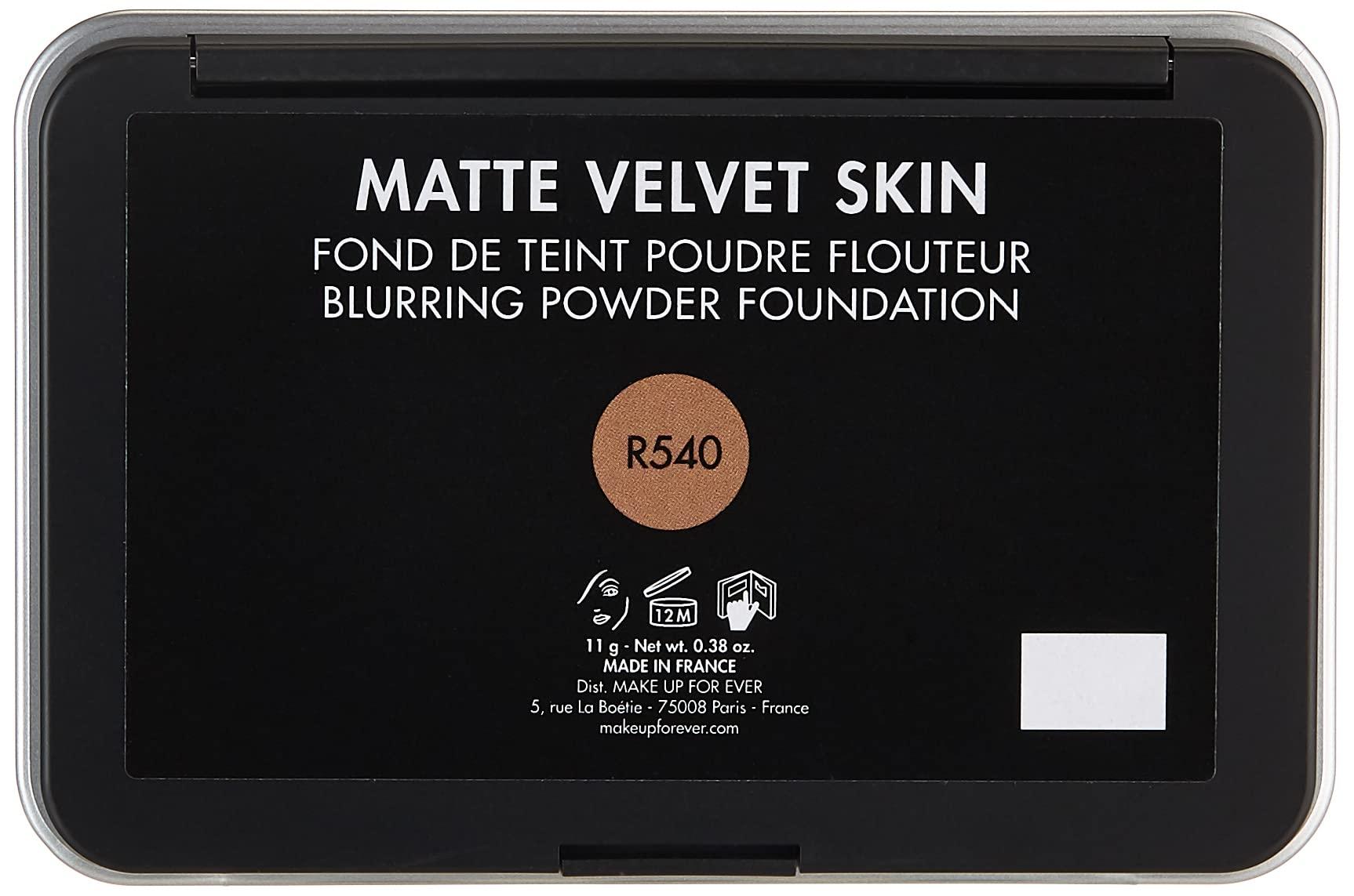 Make Up For Ever Make Up For Ever Matte Velvet Skin Blurring Powder Foundation - # R540 - Dark Brown