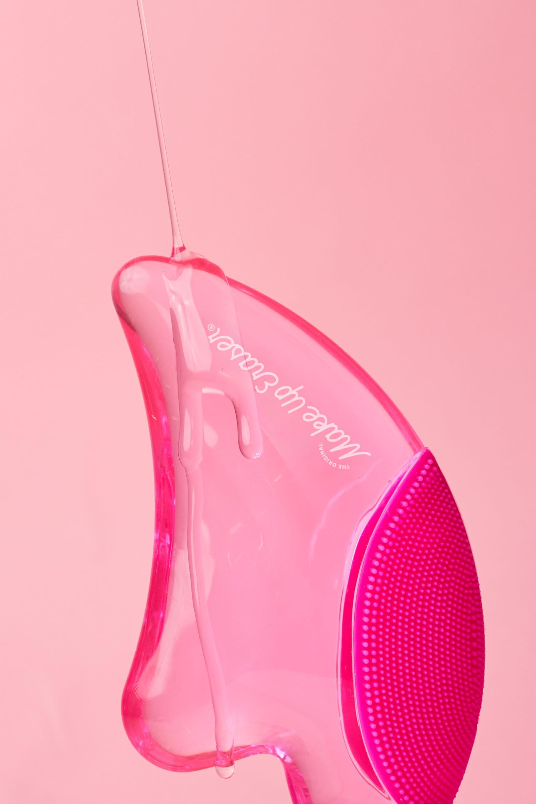 MakeUp Eraser Puff Eraser, 2-in-1 Gua Sha Tool by The Original MakeUp Eraser Gua Sha Massage and Silicone Facial Scrubber for Radiant, Youthful Skin