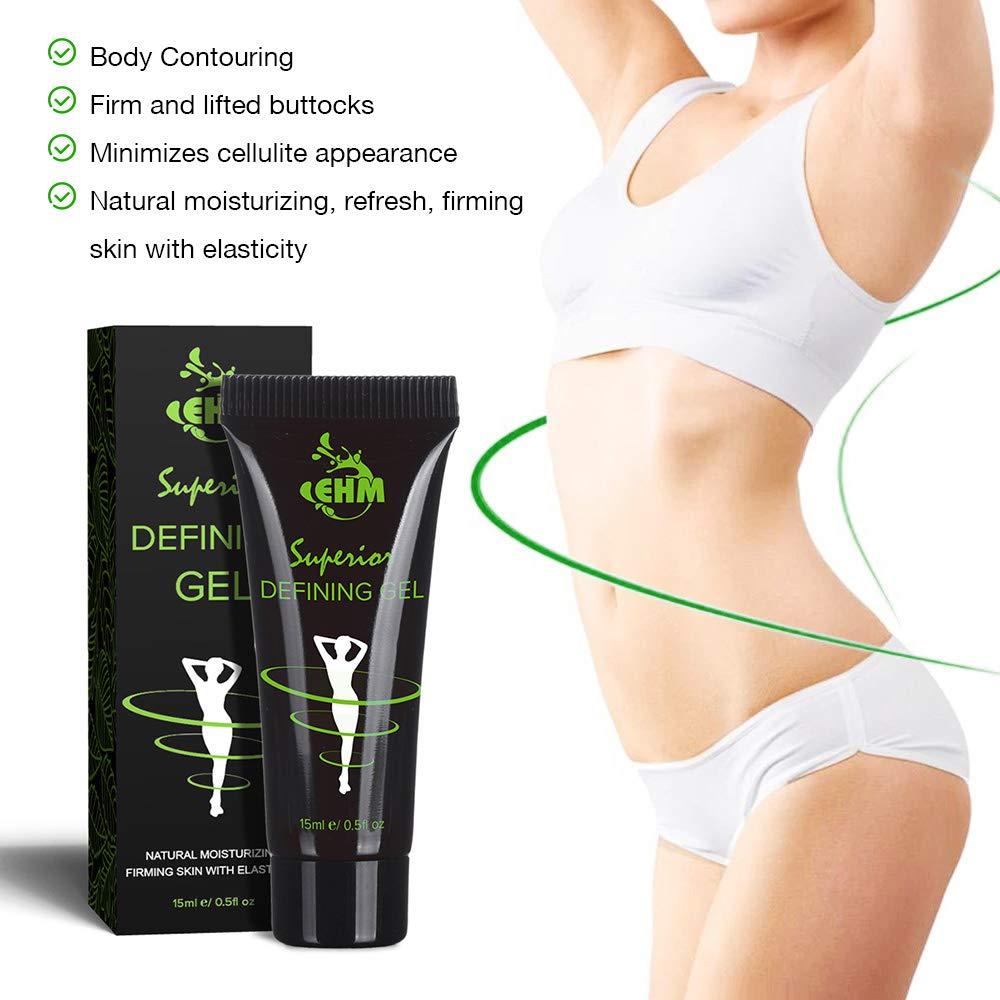 EHM EHM Ultimate Defining Body Gel Applicator Lipo Gel Cream it Works For Firming Toning Contouring 15ml (0.5fl oz)