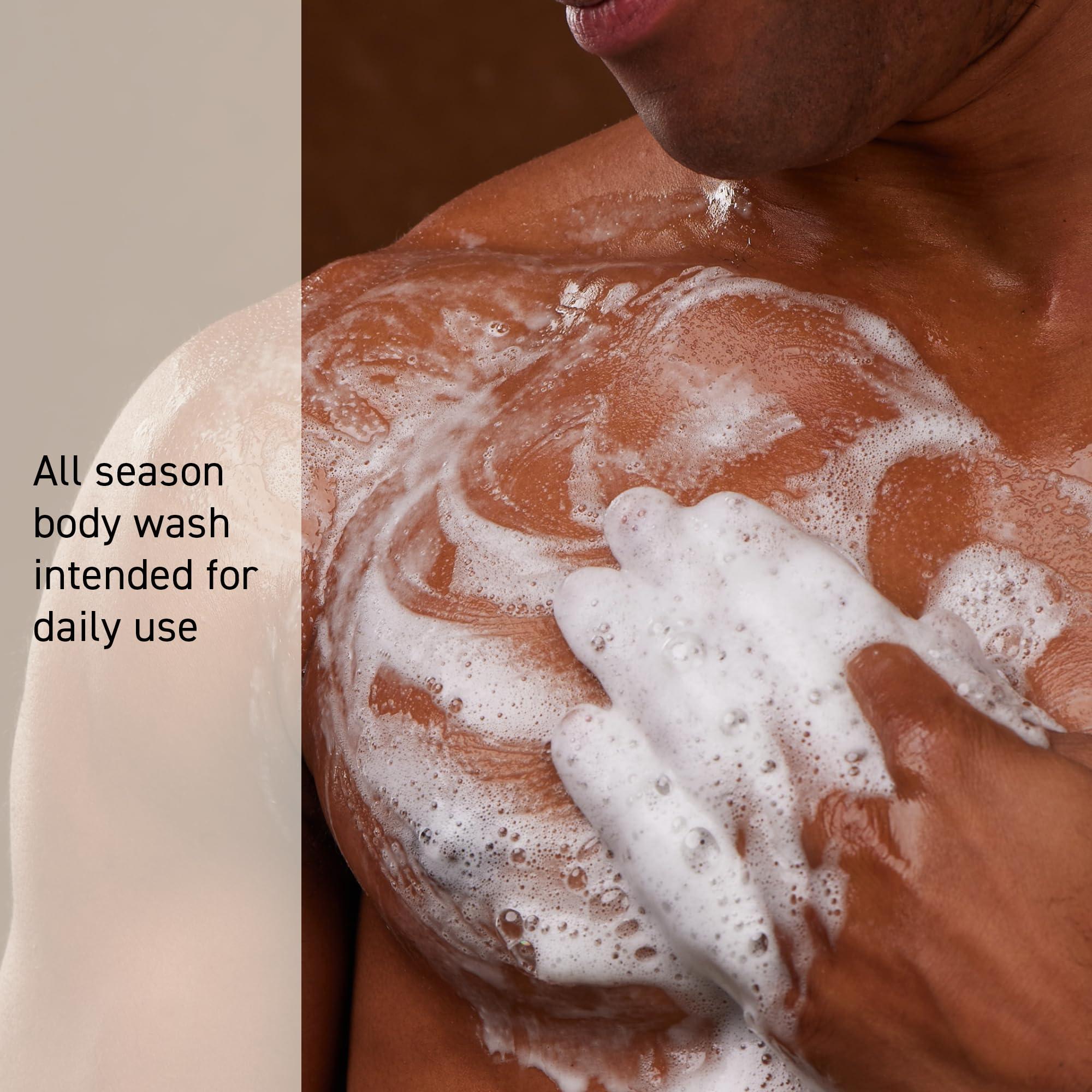 Cremo Cremo Body Wash Men, Notes of Italian Bergamot, Neroli Blossom, and Fresh Vetiver, Rich-Lathering Italian Bergamot, 16 Fl Oz