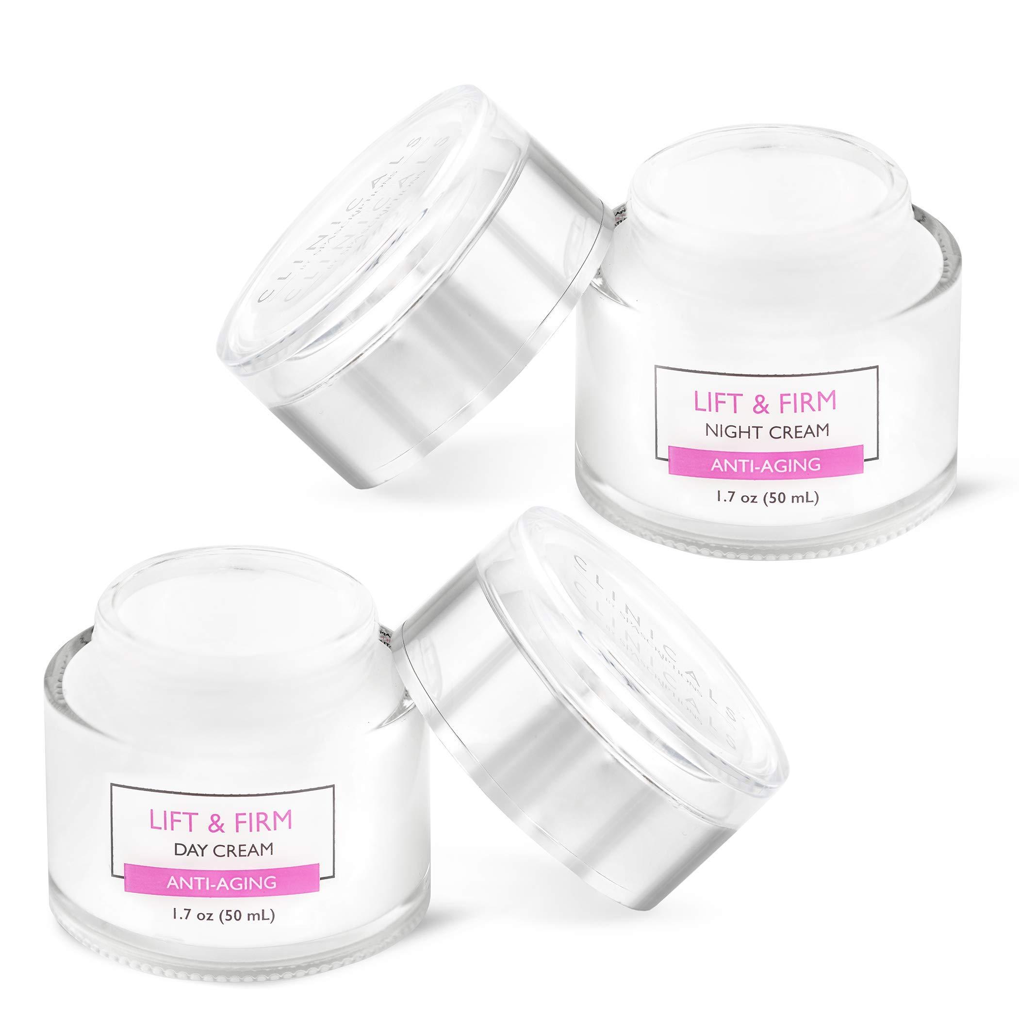 SpaScriptions SpaScriptions Clinicals- Lift & Firm Day & Night Cream Set with Collagen - 2 Pack (1.7oz)