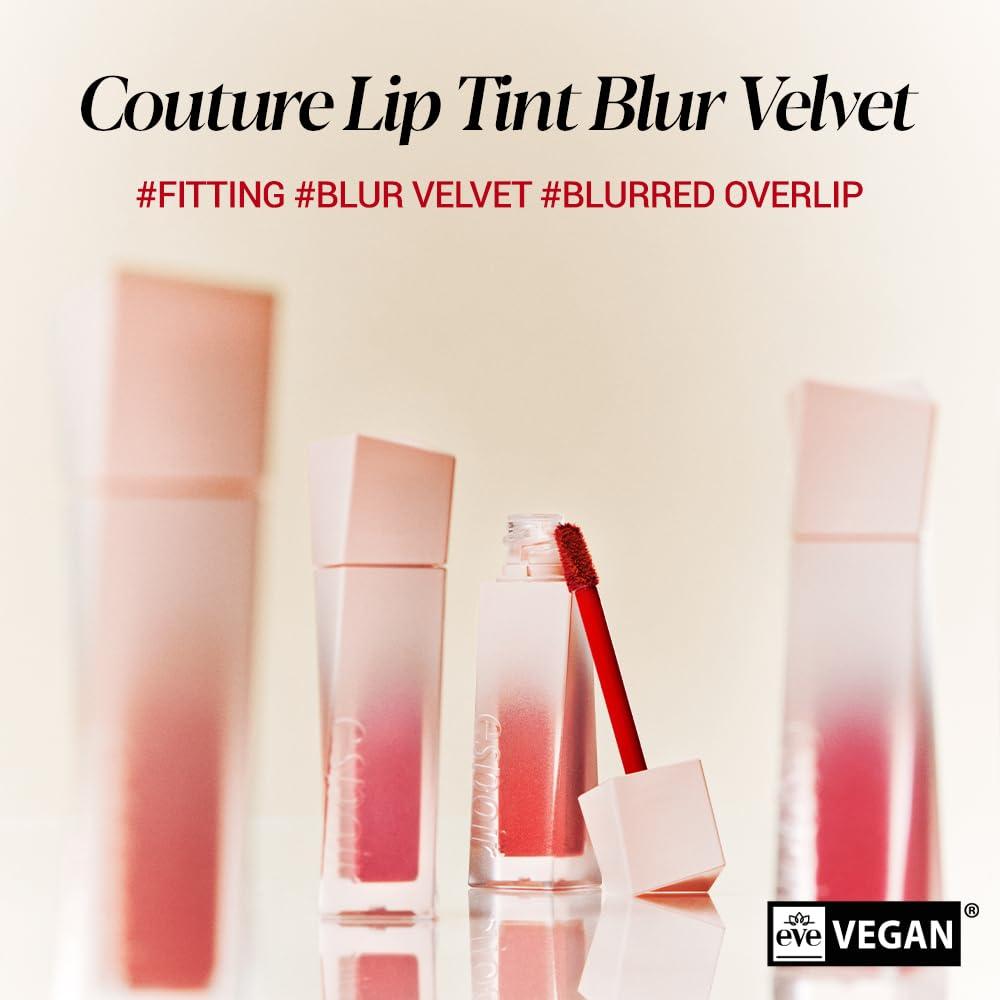 Espoir Espoir Couture Lip Tint Blur Velvet #5 Serenade 0.19oz | Natural Blurry Color Liquid Lipstick | Long-Lasting Smudge-Proof Fixing Lip Stain | Lightweight Matte Finish without Oil | Korean Lip Makeup
