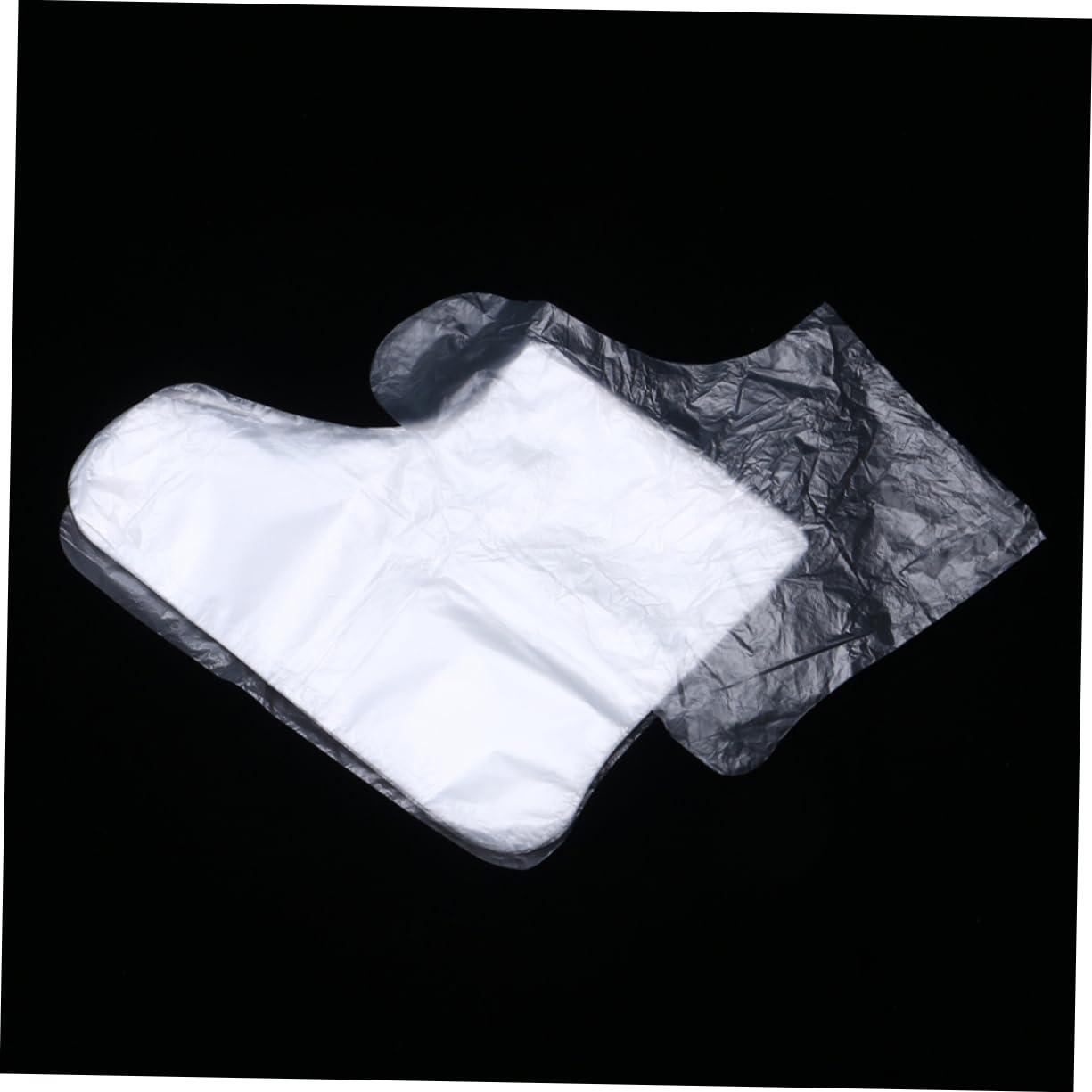 CIMAXIC 500pcs Wax Therapy Boots, Paraffin Wax Foot Liners, Hot Wax Booties, Paraffin Bath Liners, Paraffin Foot Bags, Bath Liner for Feet, Wax Therapy Bags