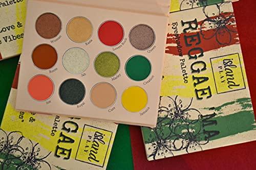 Island Play Cosmetics Reggae 'Ma Eyeshadow Palette - Reggae culture makeup.